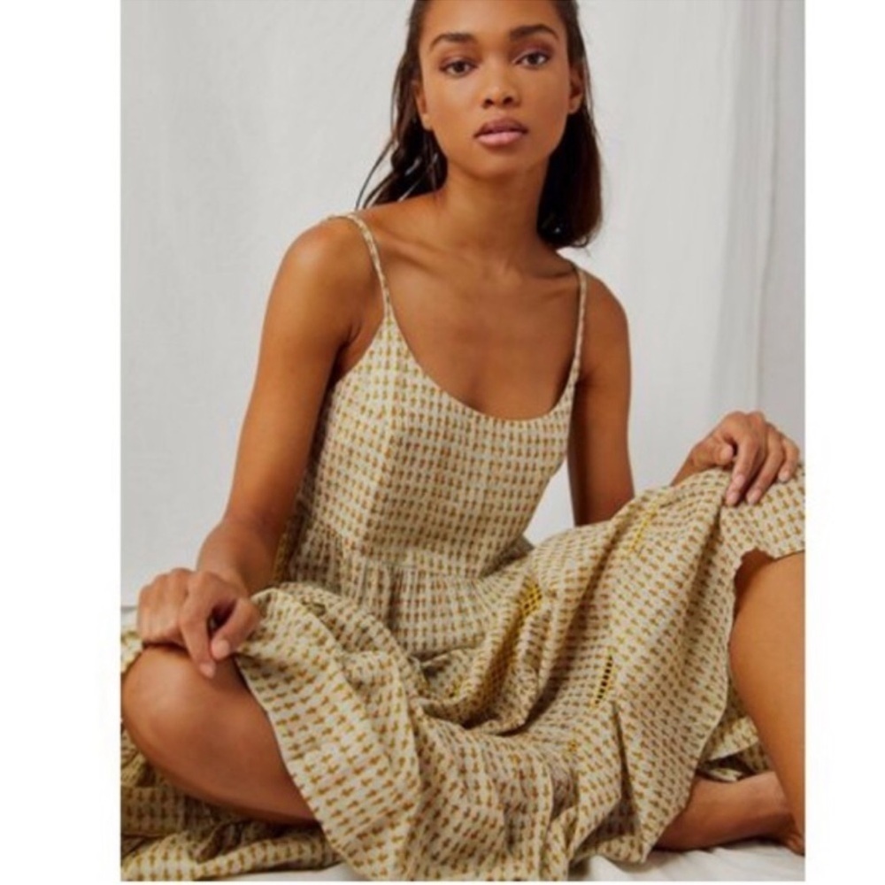 NWT Free People Midnight Dance Maxi Dress - Picture 11 of 11